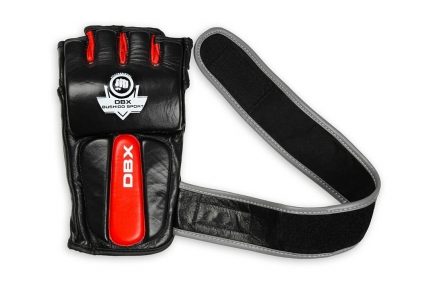 Leather gloves MMA-ADVANCE TECH E1V4 Bushido size M