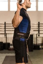 Gym belte løftebelte weight lifting belt Bushido størrelse M