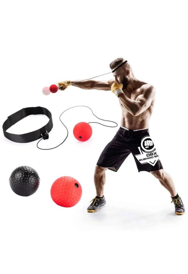 Sett med 2 baller - boxing reflex hodeball produktbilde