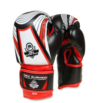 Bushido for barn boksehansker Activ-CLIMA rød 6 oz