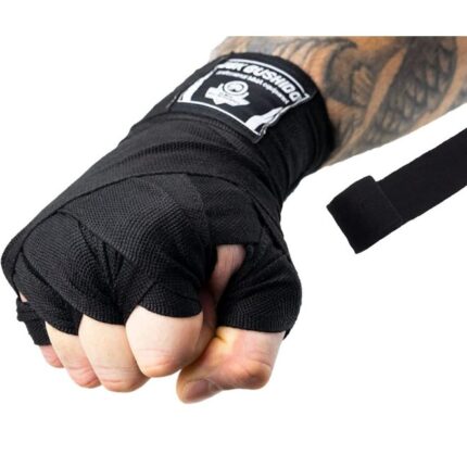 boxing hand wraps sort profilbilde