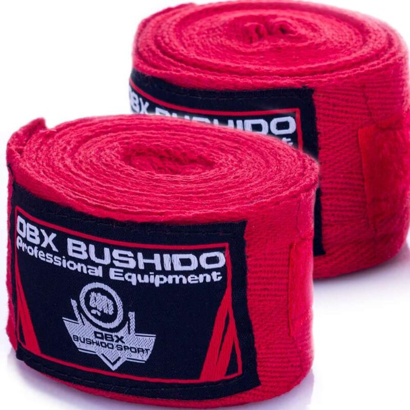 hand wraps boxing red