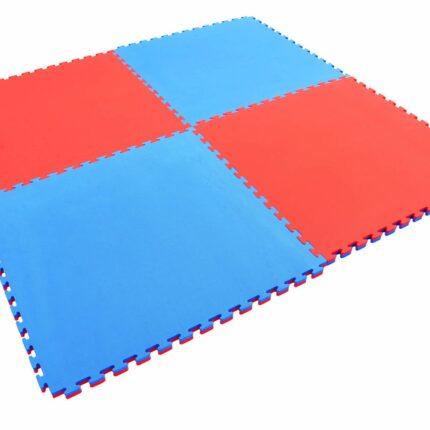 Treningsmatte med sikkerhetssertifikat - 1 x 1 m Puzzle - Tatami 4 cm