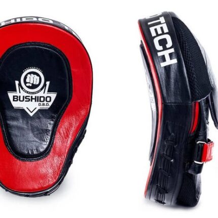 Plethandsker - mitts - pads 100% naturlig skinn med gel Bushido