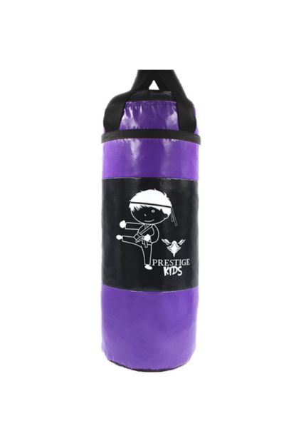 Punching bag for children 60x25cm - 11kg purple Prestige great fun product picture