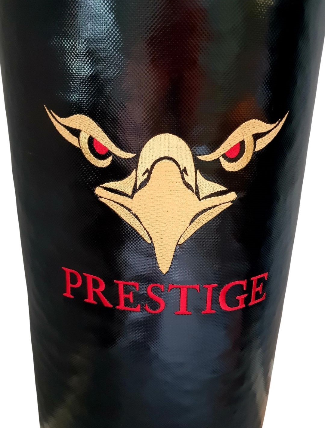 Carbon profesjonell boksesekk 90x40cm - 28kg Prestige - maskin fylt broderi