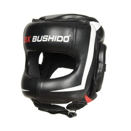 Sparring boksehjelm med beskyttelsesdeksel Bushido