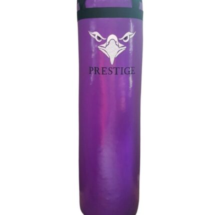 Profesjonell boksesekk lilla 120x35cm - 32kg Prestige - maskin fylt