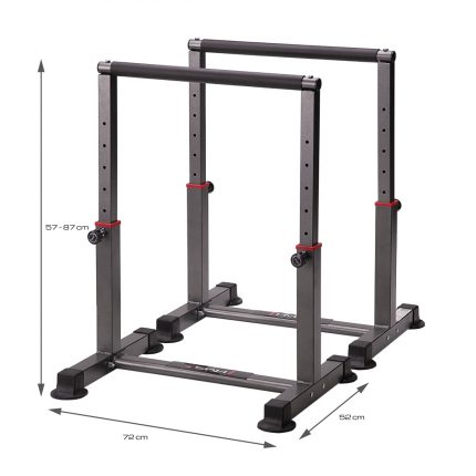 Professional stands with 6 levels of height adjustment PRO