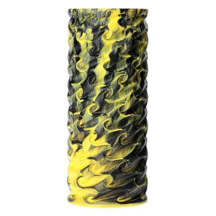 Foam roller massasje gul-svart 33cm