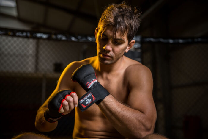 Bushido gelhansker, boksing bandasjer L/XL