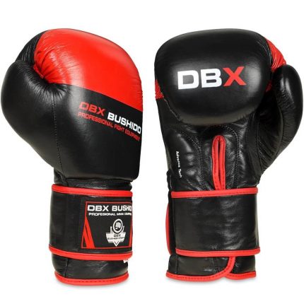 Boxing gloves training sparring Bushido B-2v4 cowhide 10oz