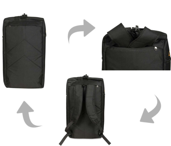 3 i 1 Multifunksjonell treningsveske - Ryggsekk + Bag 65 liter