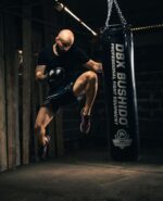 Boksesekk 130 cm - 60 KG med SBRX gummigranulat - Premium HEAVY BAG