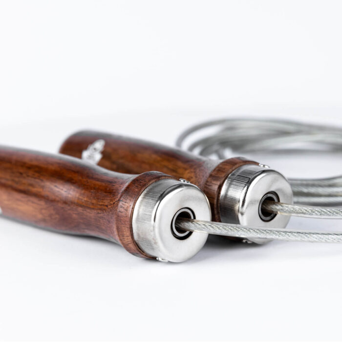 Profesjonelt boksing hoppetau med ståltau side