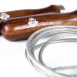 Profesjonelt boksing hoppetau ståltau