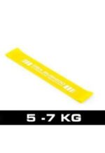 PowerBand MINI - Treningsstrikk for mobilitetstrening GUL 5-7 kg