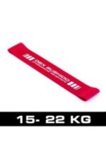 PowerBand MINI - Treningsstrikk for mobilitetstrening RØD 15-22 kg