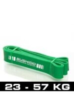 Treningsbånd PowerBand 44 - Forsterket DBX BUSHIDO grønn 23-57 KG