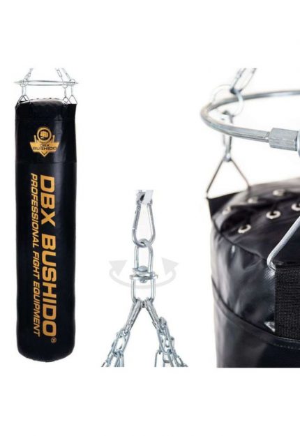 Punching bag 130cm - 60KG with SBRX rubber granules - Premium Class HEAVY BAG