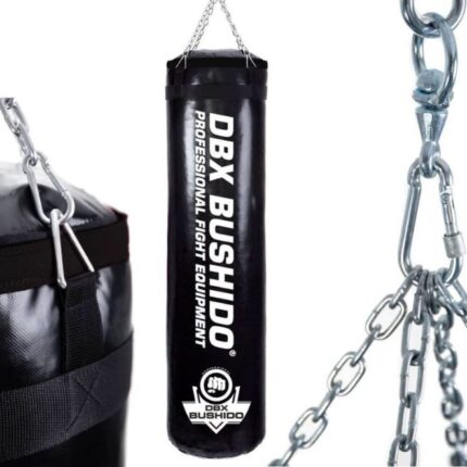 Boksesekk 130cm - 60KG med SBRX gummigranulat - Premium HEAVY BAG