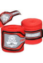 Elastisk hand wraps boxing rød 4 meter
