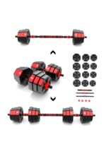 Kompositt 20 KG sett dumbbells, regulerbare manualer