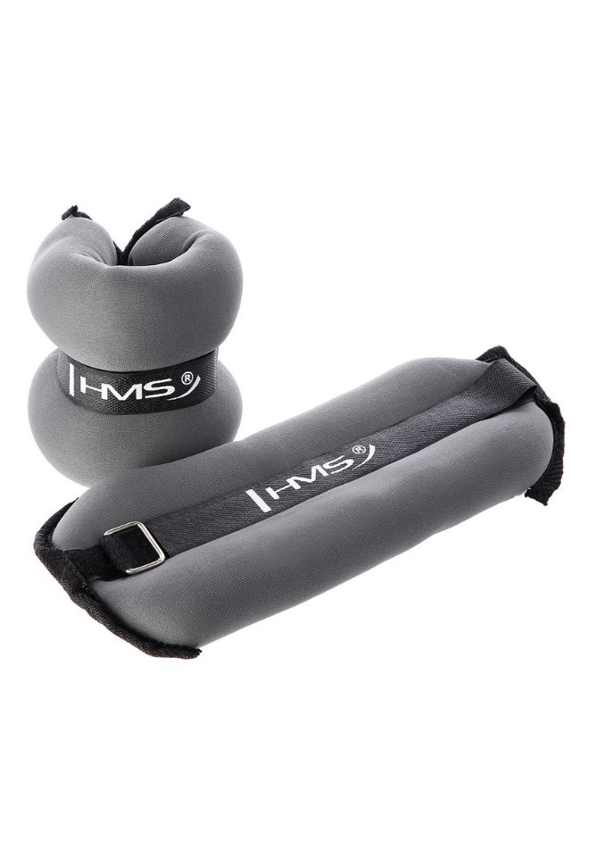 Ankel vekter og håndledd sett 2x2kg grå