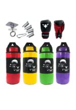 Boksesett for barn, hansker, oppheng, kjede, boksesekk Boxing set for children, gloves, suspension, chain, punching bag
