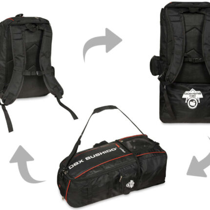 Kampsport 3 i 1 treningsbag – Ryggsekk + Bag + Reiseveske opptil 90 liter