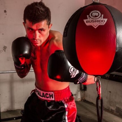 Profesjonell refleks ball skinn 69 cm – boksing reflex Bushido ARS-1164