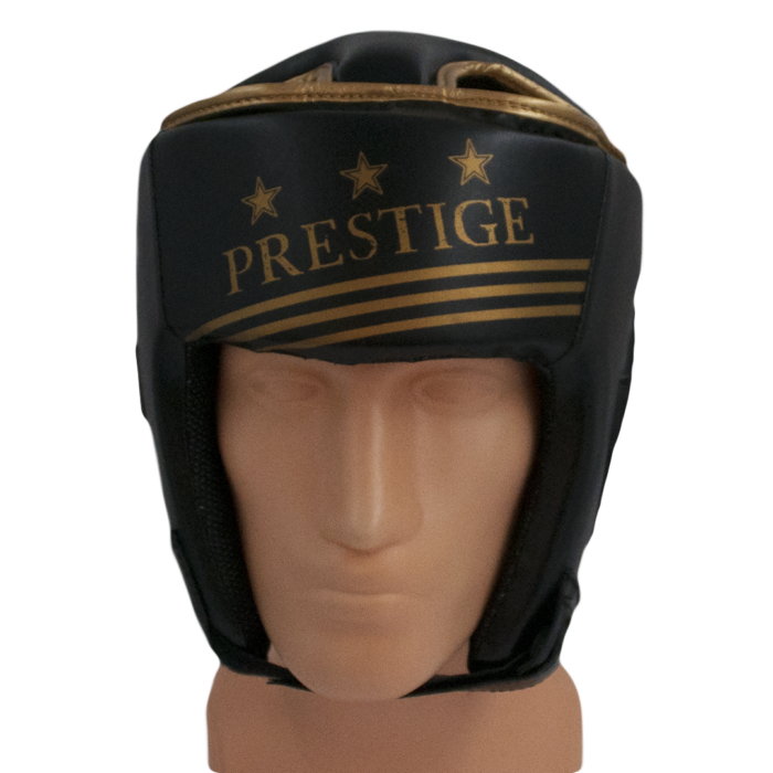 Hodebeskytter boksehjelm Prestige svart størrelse M