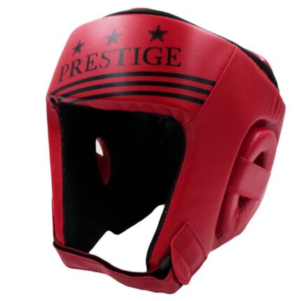 Hodebeskytter boksehjelm Prestige rød