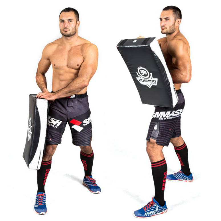 Stort Sparkepute - Profilert 62x35 Bushido - hvit