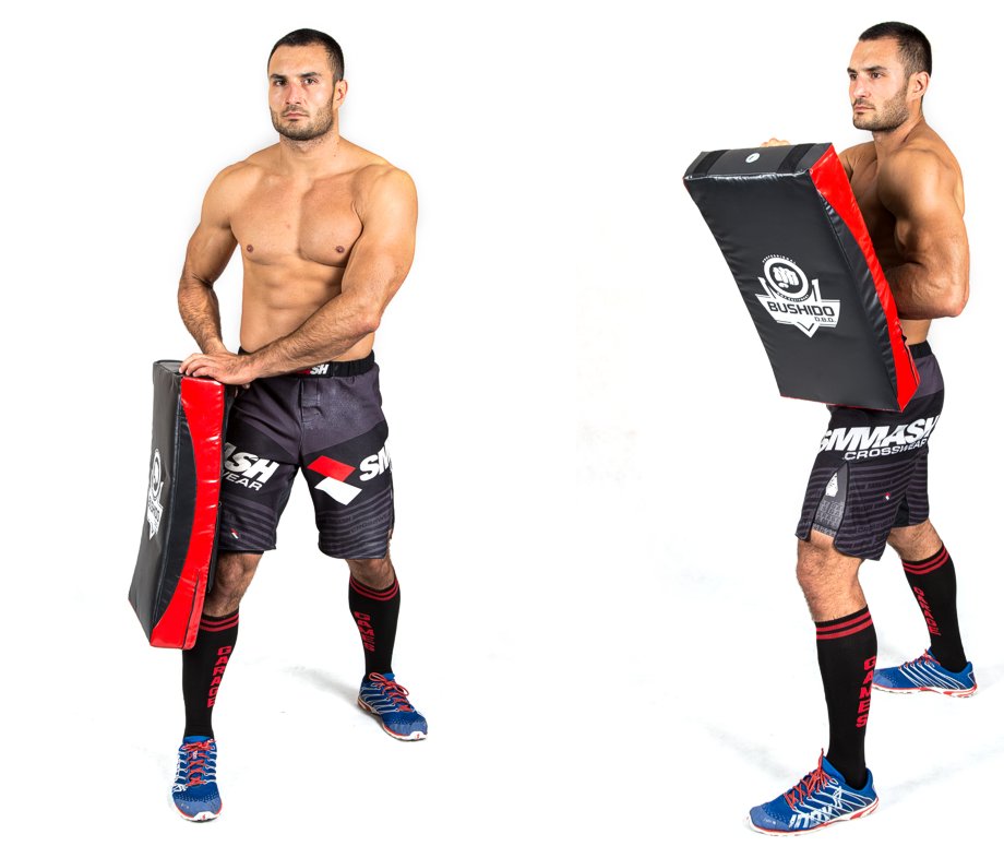 Stort Sparkepute - Profilert 62x35 Bushido - rød