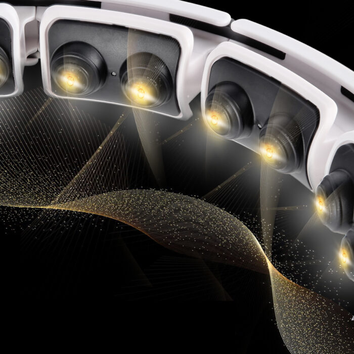 HHM16 Hula hoop hvit med magneter og vekt + teller HMS