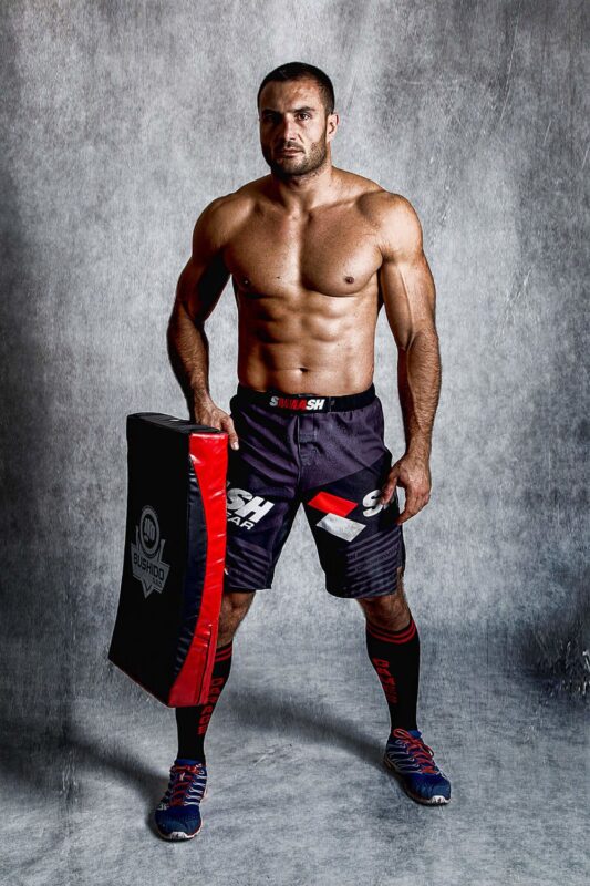 Stort Sparkepute - Profilert 62x35 Bushido - rød