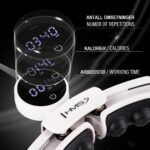 HHM16 Hula hoop hvit med magneter og vekt + teller HMS