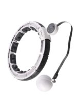HHM16 HULA HOOP HVIT MED MAGNETER OG VEKT + TELLER HMS