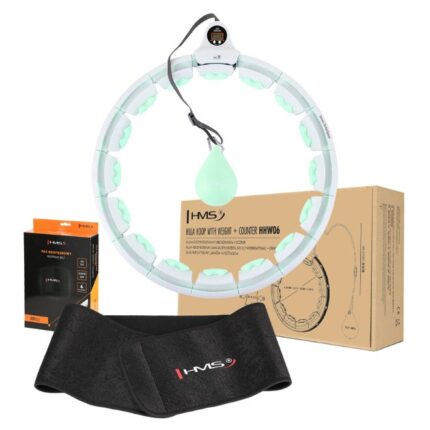 Smart hula hoop med vektball + magebelte produktbilde