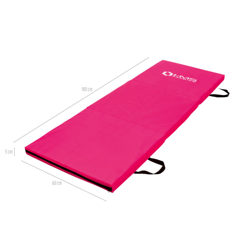Treningsmatte MGS02 Pink (180cm x 60cm x 5cm) Treningsmatte MGS02 Pink (180cm x 60cm x 5cm)