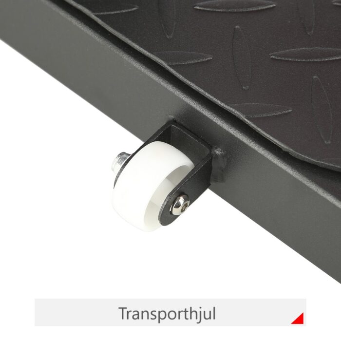 Sissy squat benke HMS LSS01 hjul