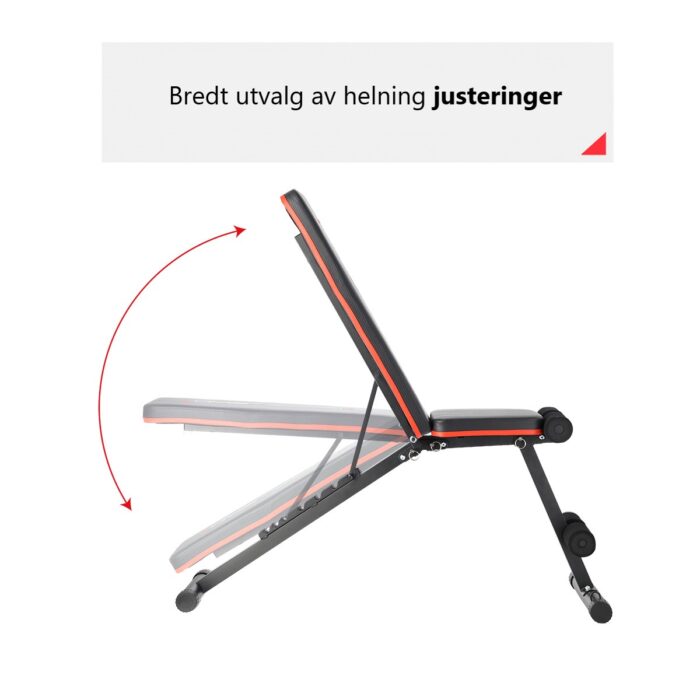 LS1203-MAXI-03 treningsbenk justerbar