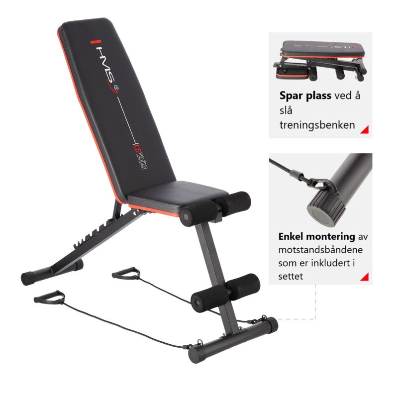 Benk under vektstang HMS LS1203