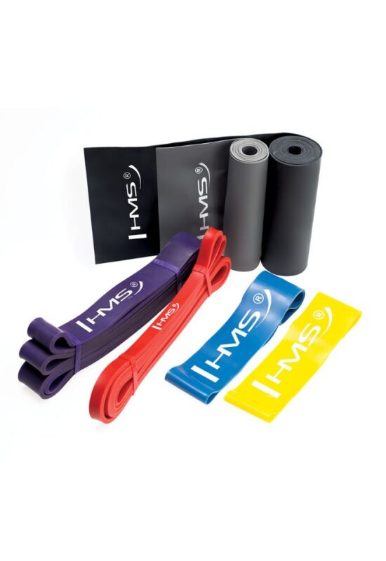 Mix Sett PREMIUM HMS Treningsmotstand Bånd Mix Sett PREMIUM HMS Treningsmotstand Bånd