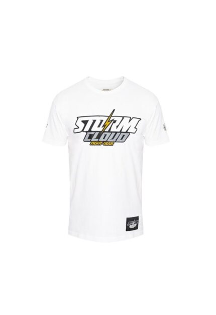 StormCloud Logo T-skjorte Hvit - S