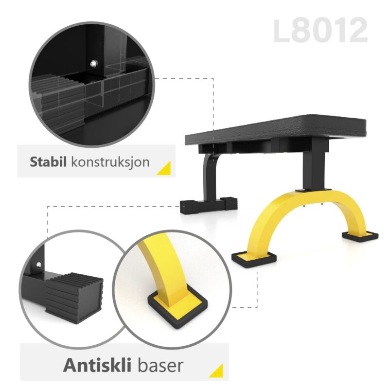 L8012 HMS PREMIUM TRENINGSBENK