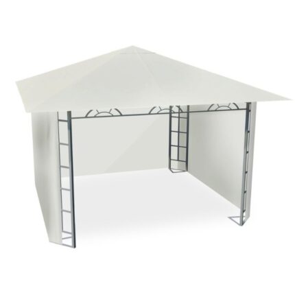 Beige hage paviljong 3x3m partytelt 3 produktbilde