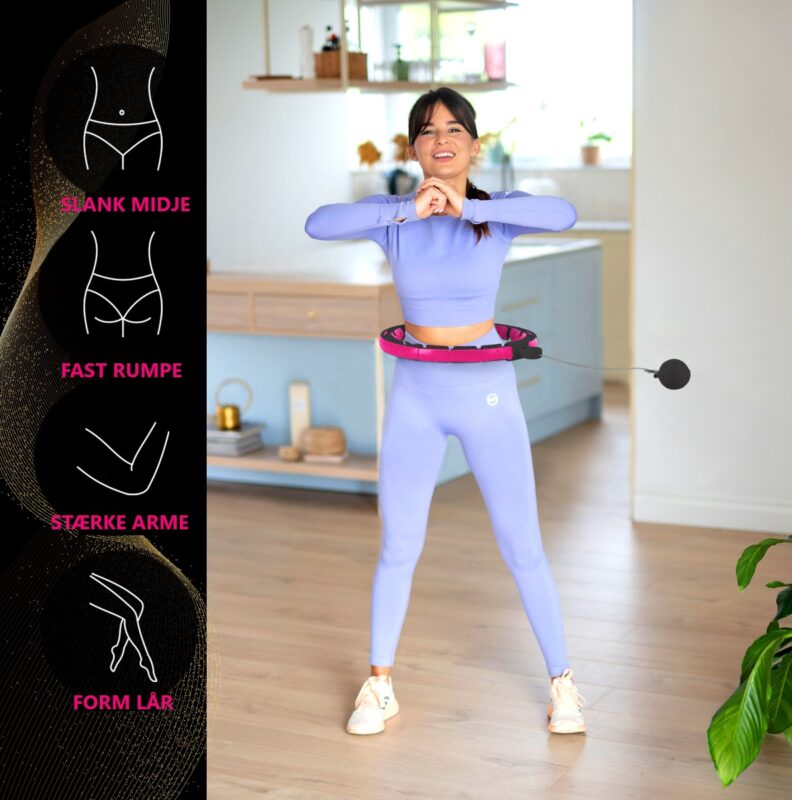 HHM16 Rockering med vekt rosa + BR163 Slankebelte