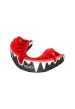 Opro Platinum Mouthguard Black White Red produktbilde